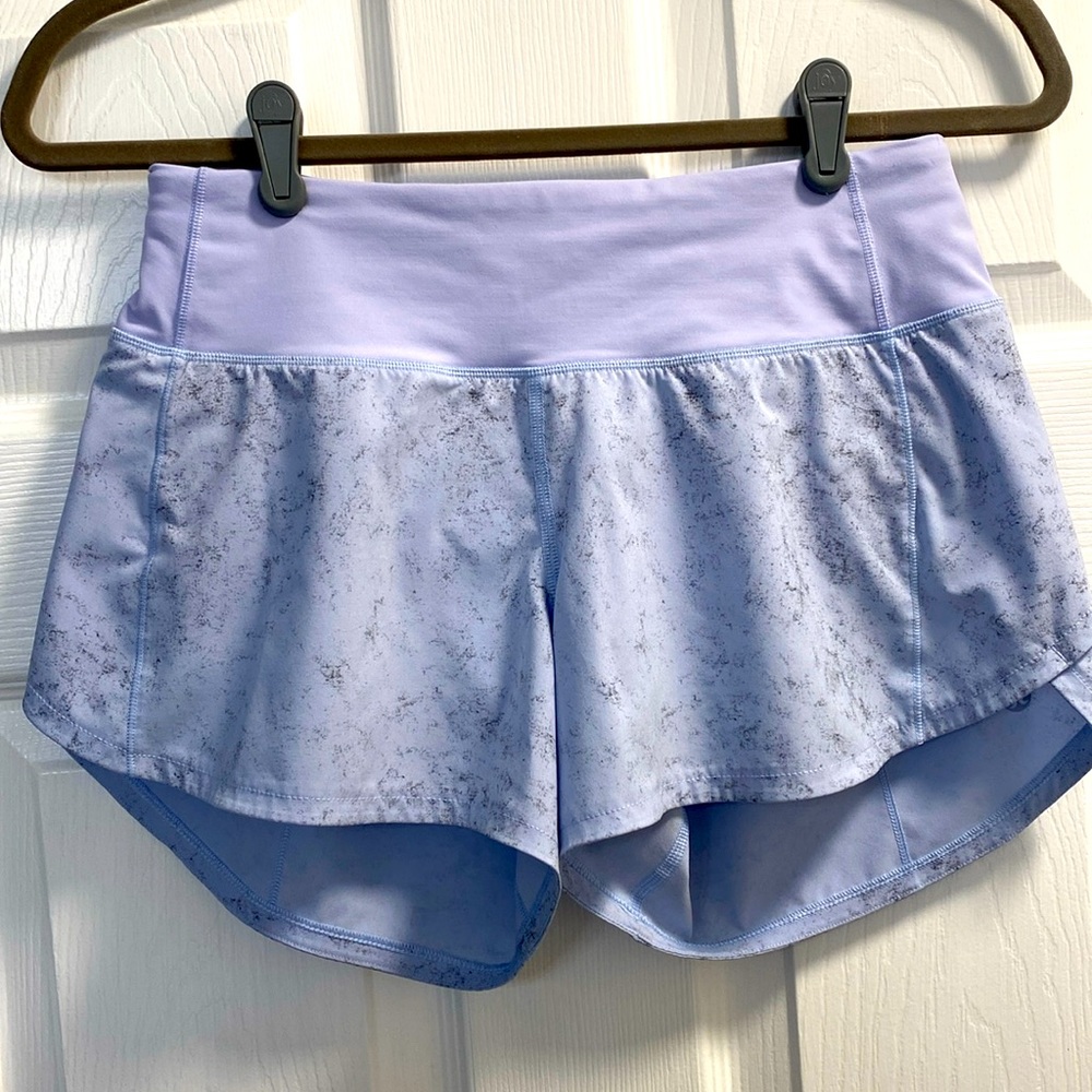 Lululemon Speed up shorts 4” inseam